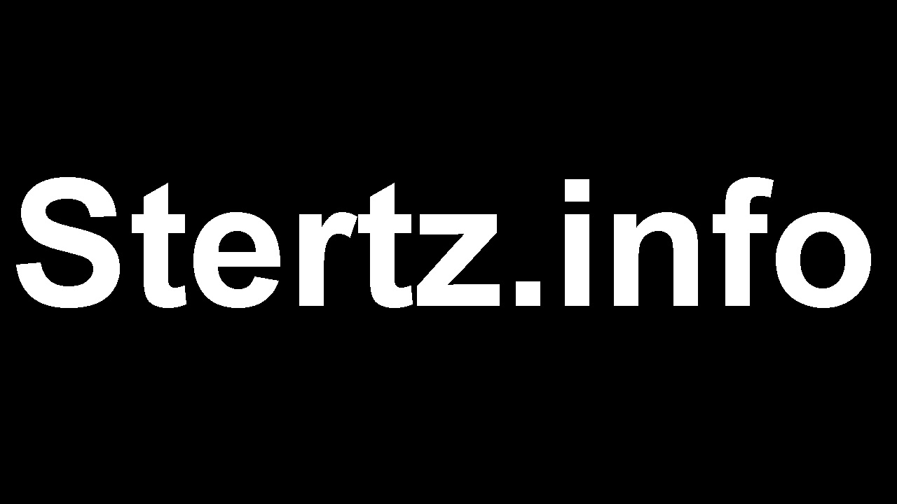 Stertz